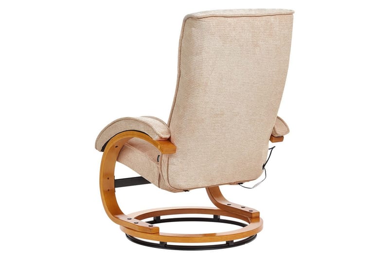 Massagestol Hero - Beige, Lys Træ - Møbler - Stole & lænestole - Lænestole - Massagestol