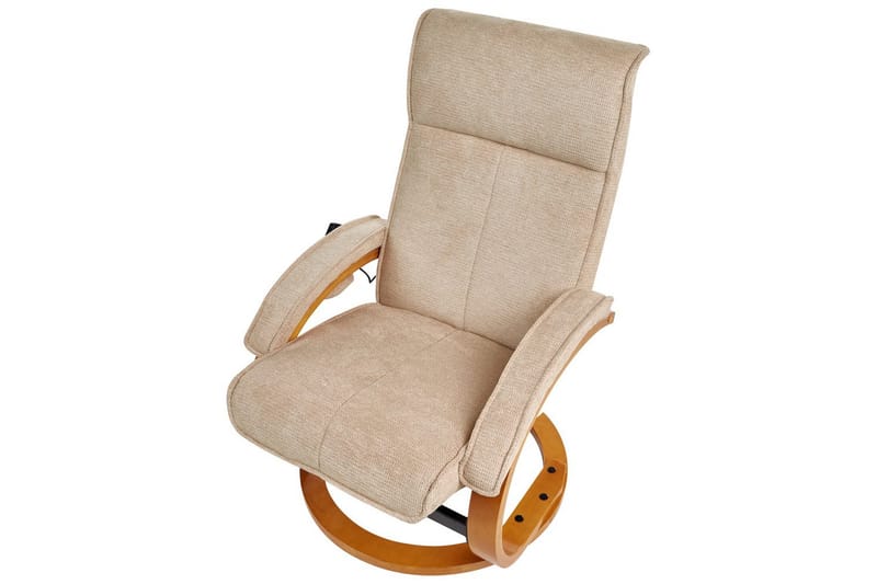Massagestol Hero - Beige, Lys Træ - Møbler - Stole & lænestole - Lænestole - Massagestol