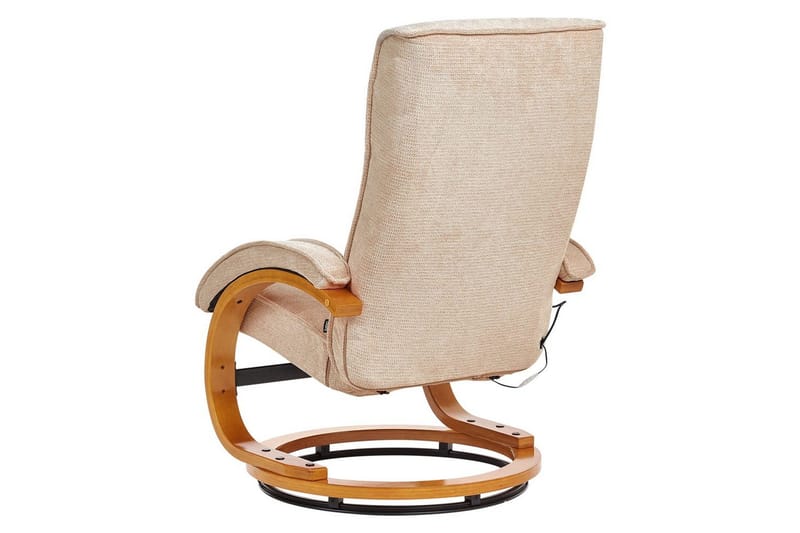 Massagestol Hero - Beige, Lys Træ - Møbler - Stole & lænestole - Lænestole - Massagestol