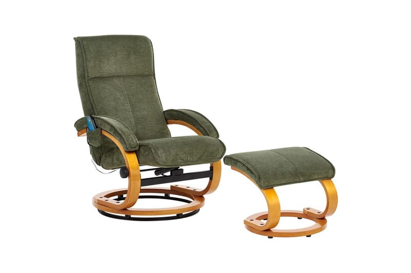 Massagestol Hero - Grønt, lyst træ - Møbler - Stole & lænestole - Lænestole - Massagestol