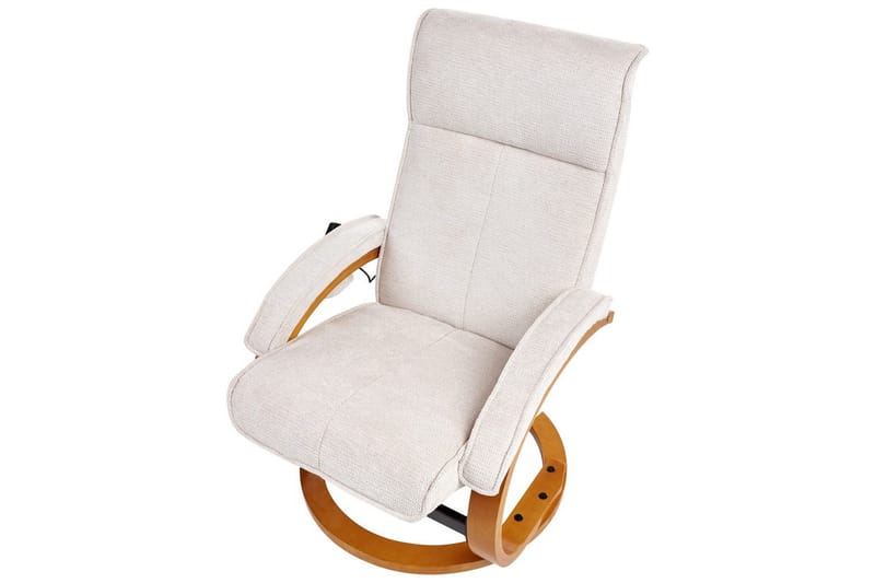 Massagestol Hero - Lys beige, lyst træ - Møbler - Stole & lænestole - Lænestole - Massagestol
