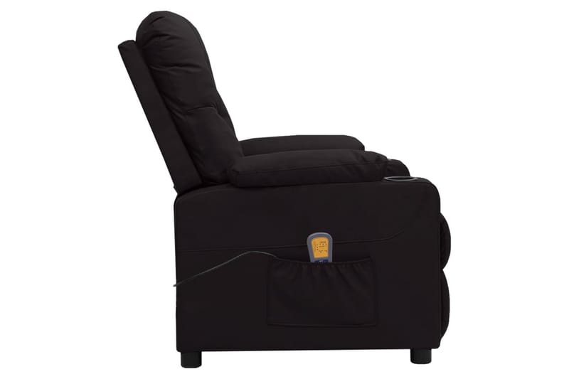 massagestol kunstlæder sort - Sort - Møbler - Stole & lænestole - Lænestole - Massagestol