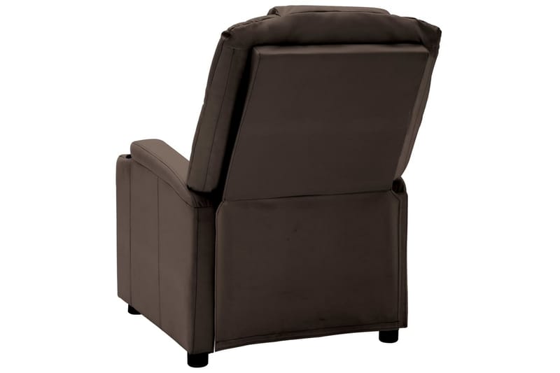 Massagestol kunstlæder brun - Brun - Møbler - Stole & lænestole - Lænestole - Massagestol