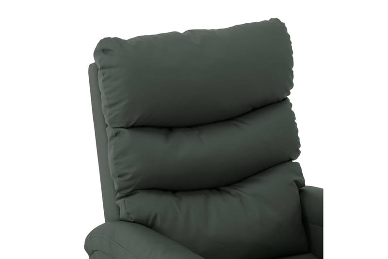Massagestol Kunstlæder Grå - Møbler - Stole & lænestole - Lænestole - Massagestol