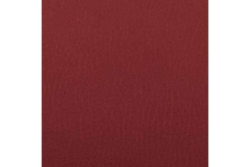 Massagestol kunstlæder vinrød - Rød - Møbler - Stole & lænestole - Lænestole - Massagestol
