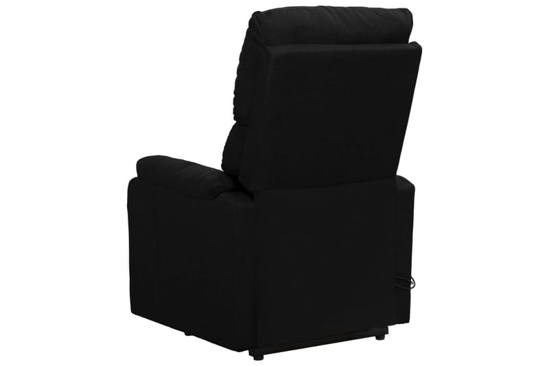massagestol med løftefunktion stof sort - Sort - Møbler - Stole & lænestole - Lænestole - Massagestol