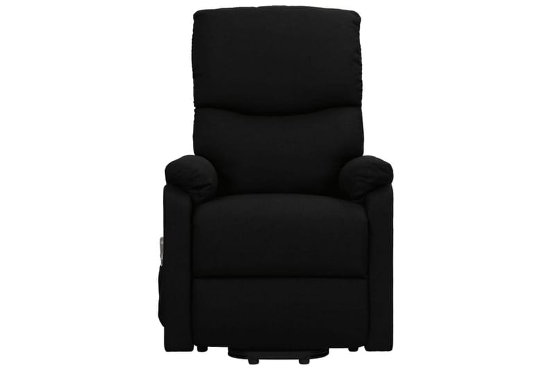 massagestol med løftefunktion stof sort - Sort - Møbler - Stole & lænestole - Lænestole - Massagestol