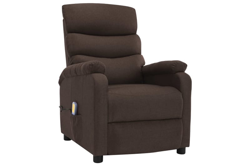 Massagestol Stof Brun - Brun - Møbler - Stole & lænestole - Lænestole - Massagestol