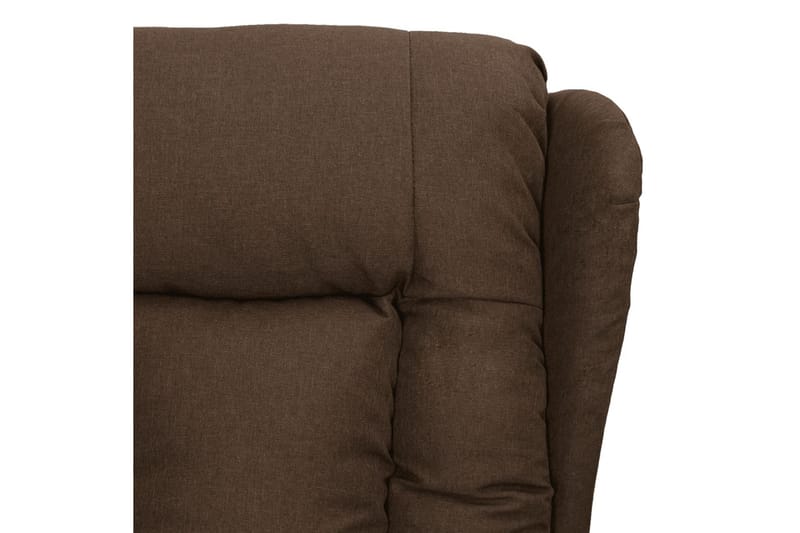 massagestol stof brun - Brun - Møbler - Stole & lænestole - Lænestole - Massagestol