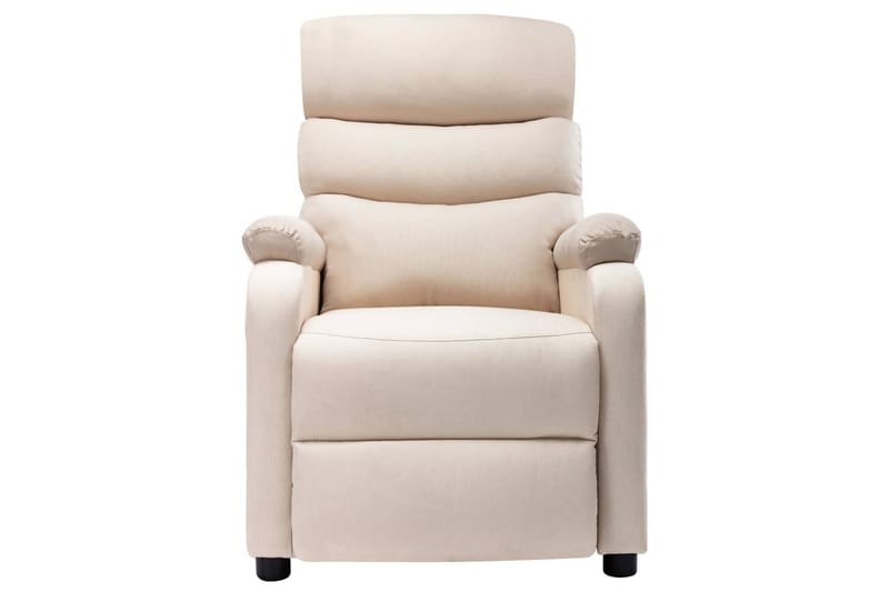 Massagestol Stof Cremefarvet - Creme - Møbler - Stole & lænestole - Lænestole - Massagestol