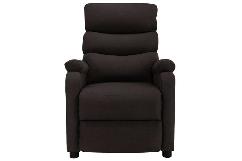 Massagestol Stof Mørkebrun - Brun - Møbler - Stole & lænestole - Lænestole - Massagestol