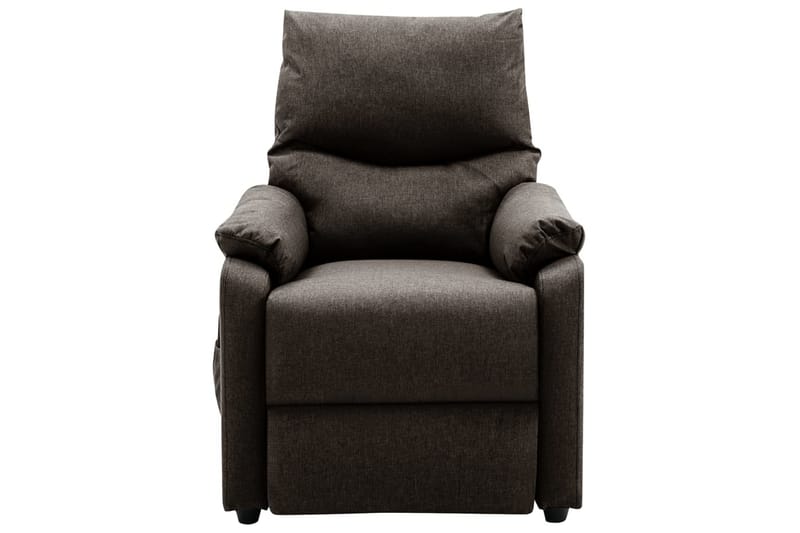 massagestol stof mørkebrun - Brun - Møbler - Stole & lænestole - Lænestole - Massagestol