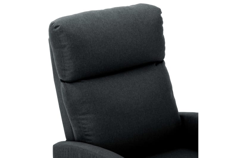 Massagestol Stof Mørkegrå - Møbler - Stole & lænestole - Lænestole - Massagestol