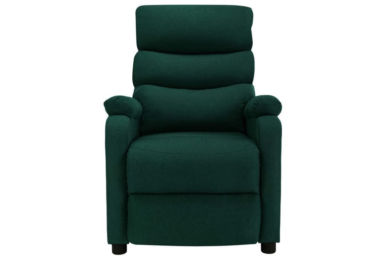 Massagestol Stof Mørkegrøn - Grøn - Møbler - Stole & lænestole - Lænestole - Massagestol