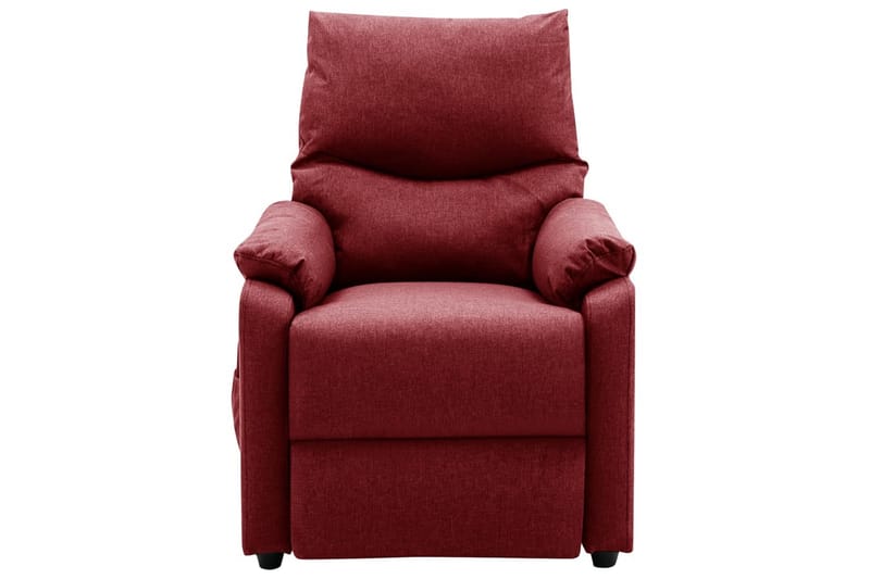 massagestol stof vinrød - Rød - Møbler - Stole & lænestole - Lænestole - Massagestol