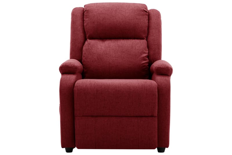 massagestol stof vinrød - Rød - Møbler - Stole & lænestole - Lænestole - Massagestol