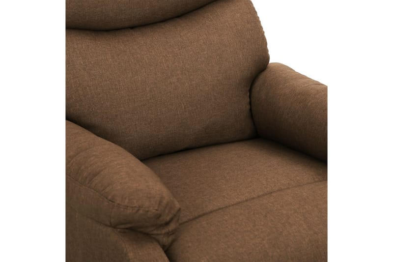 massagestol med løftefunktion stof gråbrun - Gråbrun - Møbler - Stole & lænestole - Lænestole - Massagestol