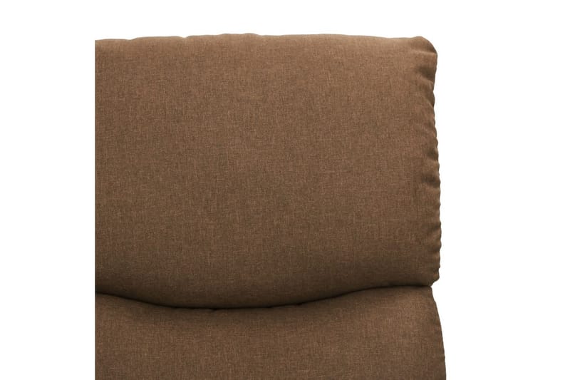 massagestol med løftefunktion stof gråbrun - Gråbrun - Møbler - Stole & lænestole - Lænestole - Massagestol