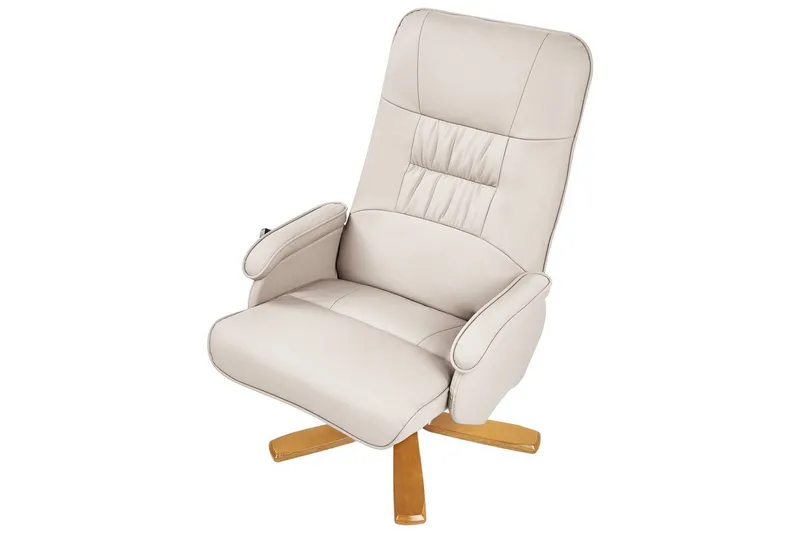 Massagestol Relaxpro - Beige, Lys Træ - Møbler - Stole & lænestole - Lænestole - Massagestol