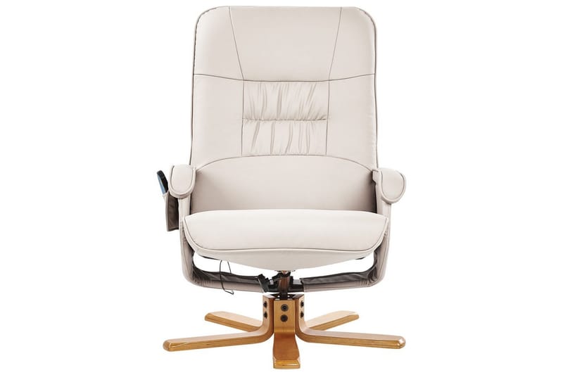 Massagestol Relaxpro - Beige, Lys Træ - Møbler - Stole & lænestole - Lænestole - Massagestol