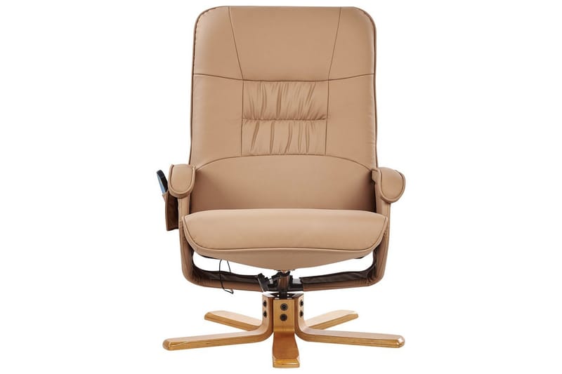 Massagestol Relaxpro - Brunt, lyst træ - Møbler - Stole & lænestole - Lænestole - Massagestol