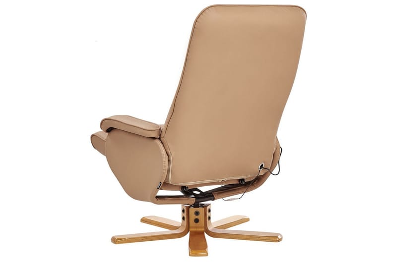 Massagestol Relaxpro - Brunt, lyst træ - Møbler - Stole & lænestole - Lænestole - Massagestol