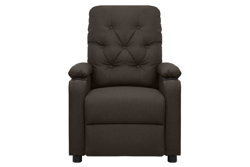 massagestol stof mørkebrun - Brun - Møbler - Stole & lænestole - Lænestole - Massagestol