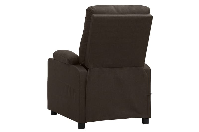 massagestol stof mørkebrun - Brun - Møbler - Stole & lænestole - Lænestole - Massagestol