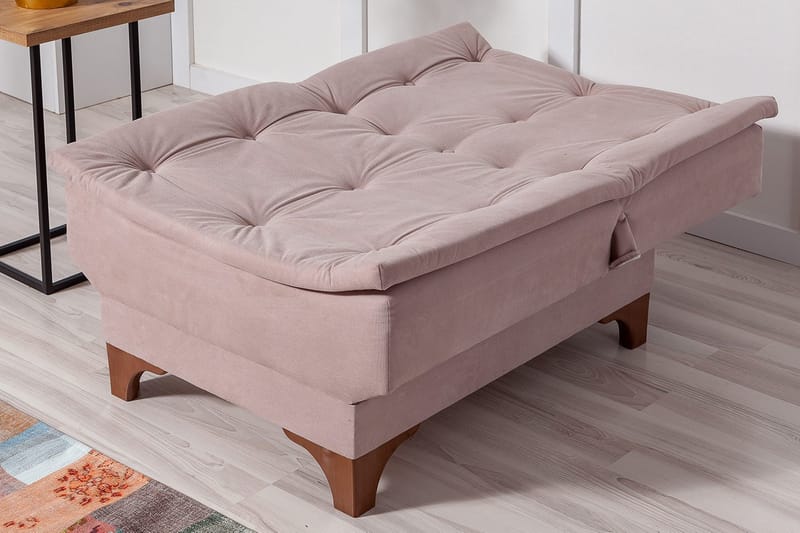 Mathenia lænestol med armlæn - Brun - Møbler - Stole & lænestole - Lænestole - Sengestol