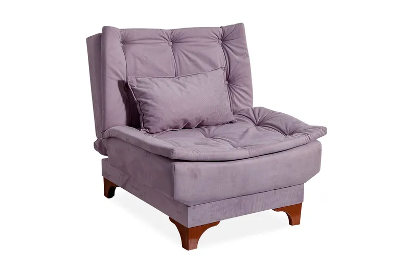 Mathenia lænestol med armlæn, Grå