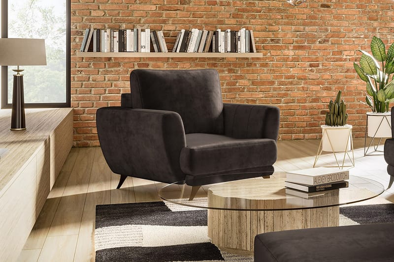 Megis Lænestol - Brun - Møbler - Stole & lænestole - Lænestole