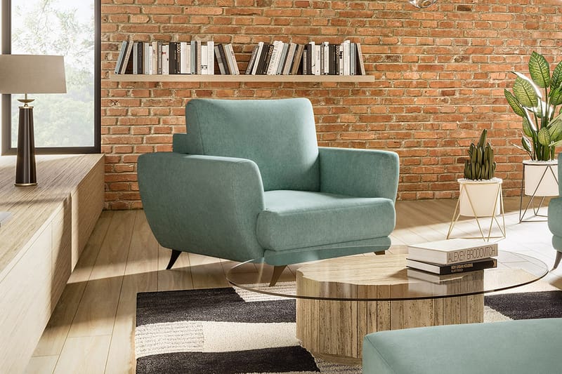 Megis Lænestol - Lysegrøn - Møbler - Stole & lænestole - Lænestole