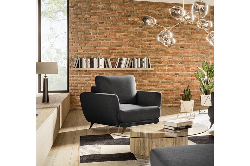 Megis Lænestol - Sort - Møbler - Stole & lænestole - Lænestole