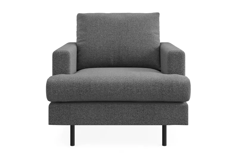 Menard Compact Lænestol - Mørkegrå - Møbler - Stole & lænestole - Lænestole