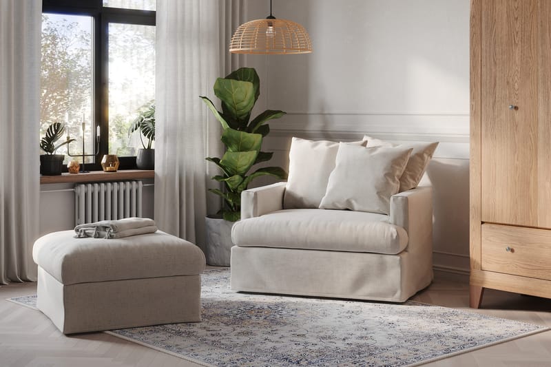 Menard Lænestol - Beige - Møbler - Stole & lænestole - Lænestole