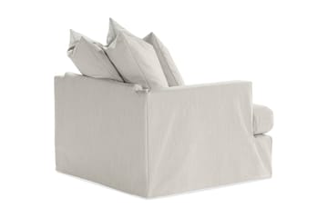 Menard Lænestol - Linned Beige - Møbler - Stole & lænestole - Lænestole