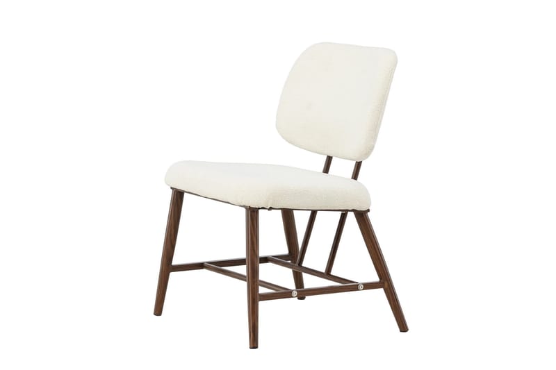 Midland Lænestol - Hvit - Møbler - Stole & lænestole - Lænestole - Lænestol uden armlæn