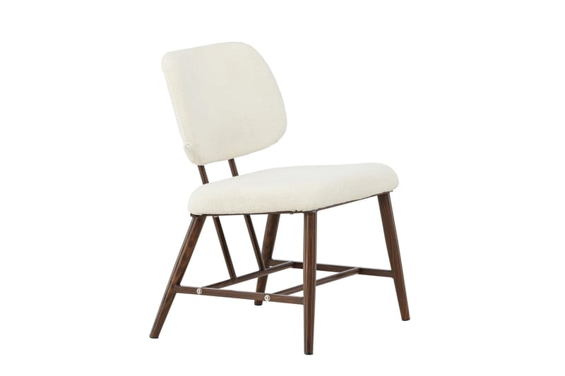 Midland Lænestol - Hvit - Møbler - Stole & lænestole - Lænestole - Lænestol uden armlæn