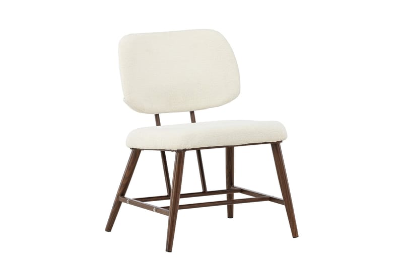 Midland Lænestol - Hvit - Møbler - Stole & lænestole - Lænestole - Lænestol uden armlæn