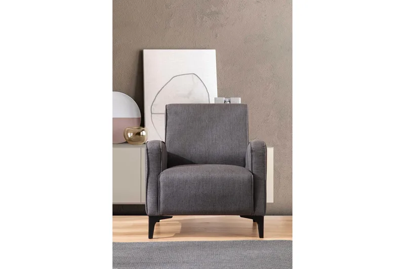 Mississauga Lænestol - Antracit - Møbler - Stole & lænestole - Lænestole
