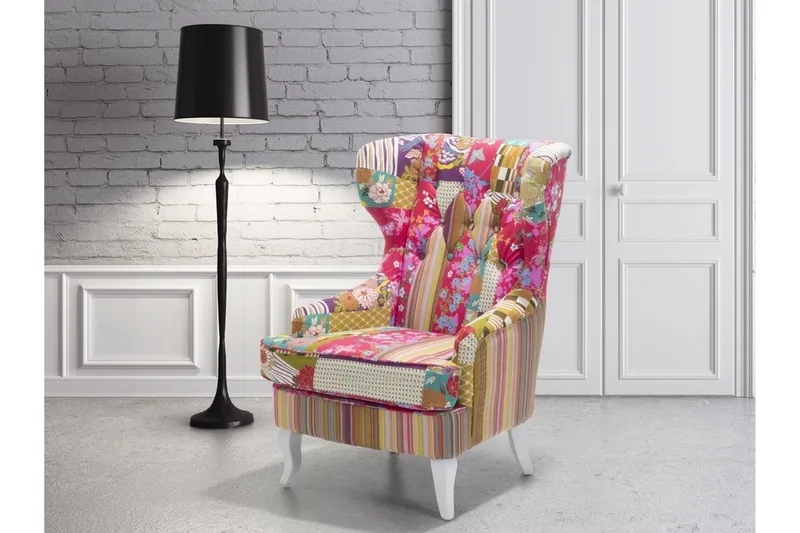 Molde lænestol, Lyserød