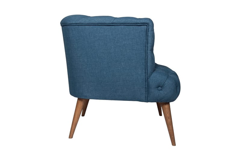 Monroew Lænestol - Mørkeblå/Natur - Møbler - Stole & lænestole - Lænestole