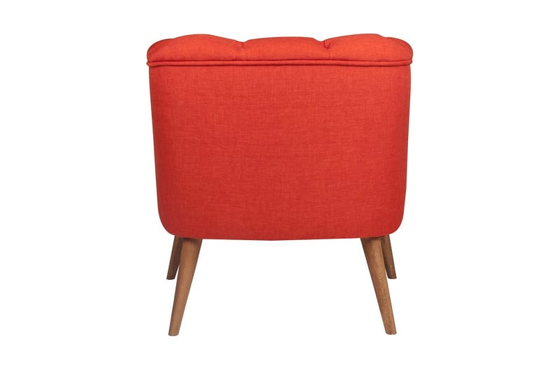 Monroew Lænestol - Rød/Natur - Møbler - Stole & lænestole - Lænestole