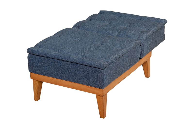 Mozzetti lænestol med armlæn - Blå - Møbler - Stole & lænestole - Lænestole - Sengestol