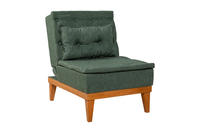 Mozzetti lænestol med armlæn - Grøn - Lænestole