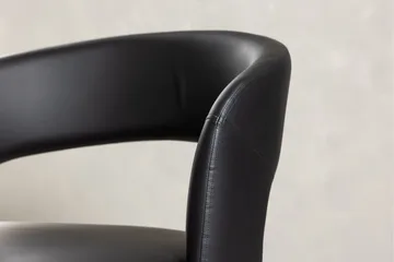 Mundo Lænestol - Sort - Møbler - Stole & lænestole - Lænestole - Læderstol