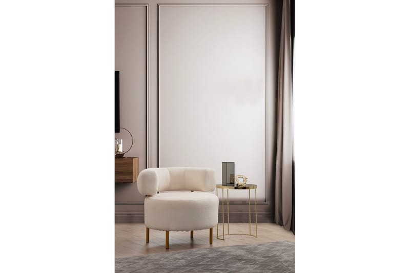 Musalman Lænestol, Hvid