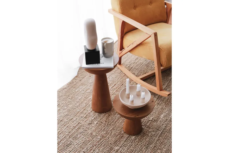 Muskuran Lænestol - Gul - Møbler - Stole & lænestole - Gyngestol