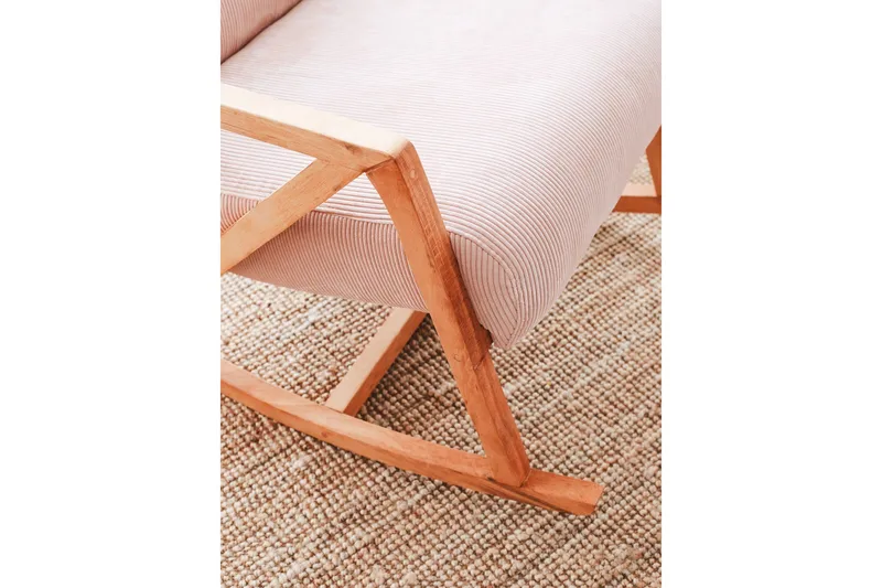 Muskuran Lænestol - Lyserød - Møbler - Stole & lænestole - Gyngestol