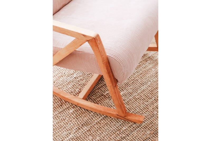 Muskuran Lænestol - Lyserød - Møbler - Stole & lænestole - Gyngestol